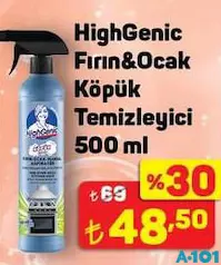 HİGHGENİC FIRIN&OCAK KÖPÜK TEMİZLEYİCİ 500 ML